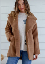 Load image into Gallery viewer, Teddy Sherpa Coat
