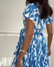 Load image into Gallery viewer, Lagoon Wrap Dress

