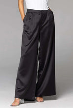 Load image into Gallery viewer, Rock Steady Wide Leg Satin Pant
