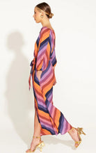 Load image into Gallery viewer, Sunset Dream Tie Waist Midi Dress
