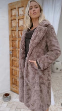 Load image into Gallery viewer, Marilyn Faux Fur Lined Coat
