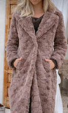 Load image into Gallery viewer, Marilyn Faux Fur Lined Coat
