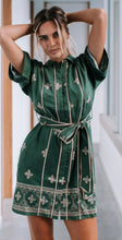 Load image into Gallery viewer, Cairo Embroidered Shirt Dress
