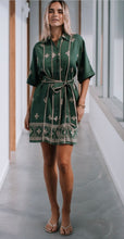 Load image into Gallery viewer, Cairo Embroidered Shirt Dress
