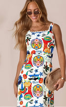 Load image into Gallery viewer, Holiday Border Dress
