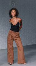 Load image into Gallery viewer, Caramel Slouch Jean
