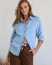 Load image into Gallery viewer, Chambray Denim Shirt
