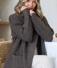 Load image into Gallery viewer, Luxe Shawl Collar Coatigan
