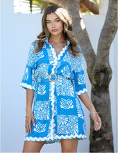 Load image into Gallery viewer, Vacation Soiree Belted Dress
