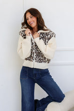 Load image into Gallery viewer, Sunday Leopard Sherpa Jacket
