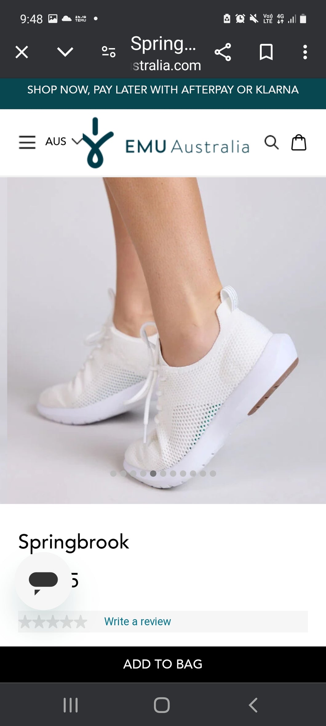 Springbrook Merino Wool Sneaker