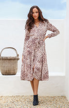Load image into Gallery viewer, Leopard Shirt Dress
